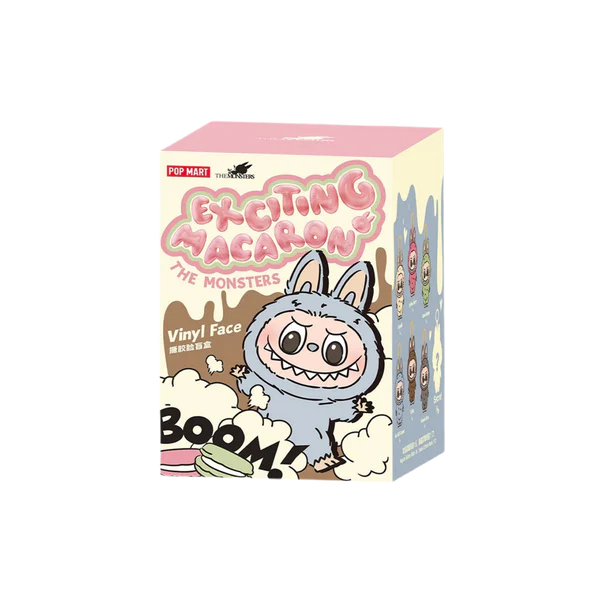 Pop Mart Labubu The Monsters Tasty Macarons Vinyl Face x 1