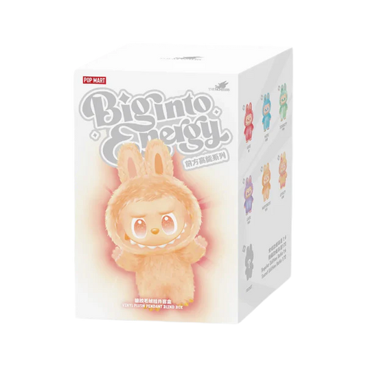 Popmart Labubu V3 Big into Energy Series-Vinyl Plush Pendant Blind Box x 1